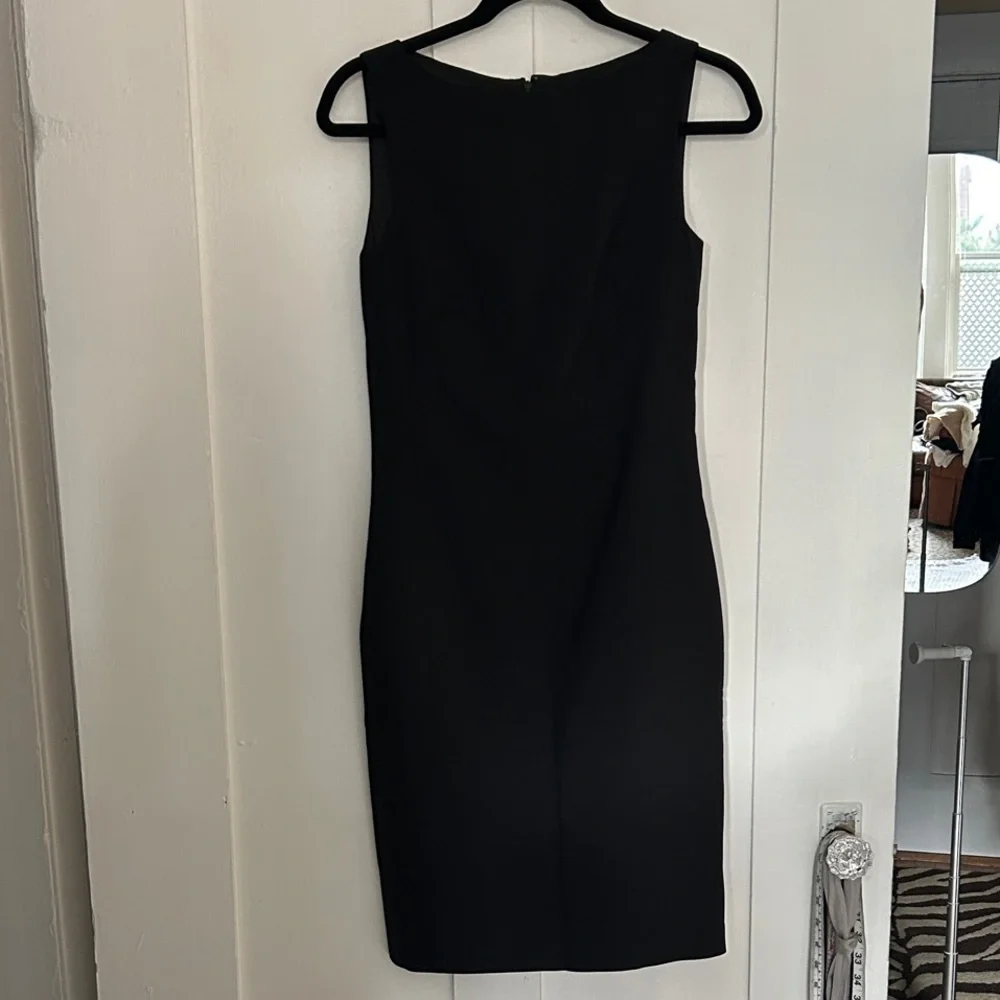 Theory Black Tailored Work Dress 4/6 - Picture 3 of 6